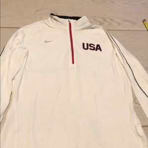NIKE USA Athletic Dri-fit Top - Size L